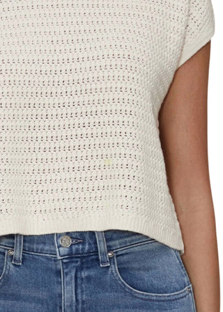 Le Jean - Crochet Muscle Tee Sweater