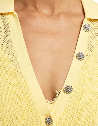 Generation Love - Megan Pointelle Cardigan