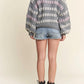 Adora - Puffy Sleeve Chunky Knit Sweater