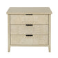 3 Drawer Cabinet - Natural Wood Finish