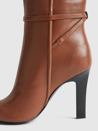 Reiss - Caitlin Leather Knee High Boots