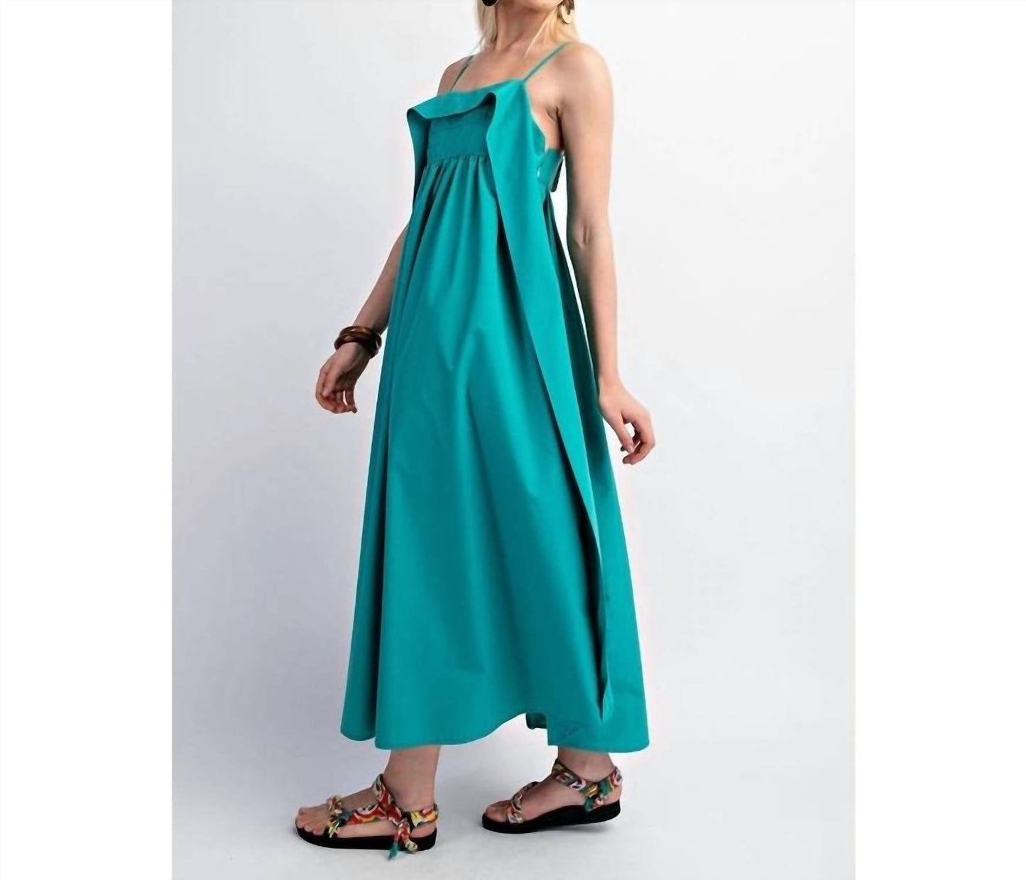 Style Usa - Open Back Midi Dress