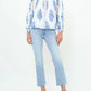 Oliphant - Mandarin Pintuck Blouse