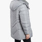 London Fog - Plus Size Zip-front Hooded Puffer Jacket With Button-off Fur Collar
