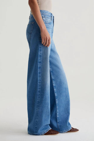 Ag Jeans - Adria Low-Rise Wide Leg Jeans