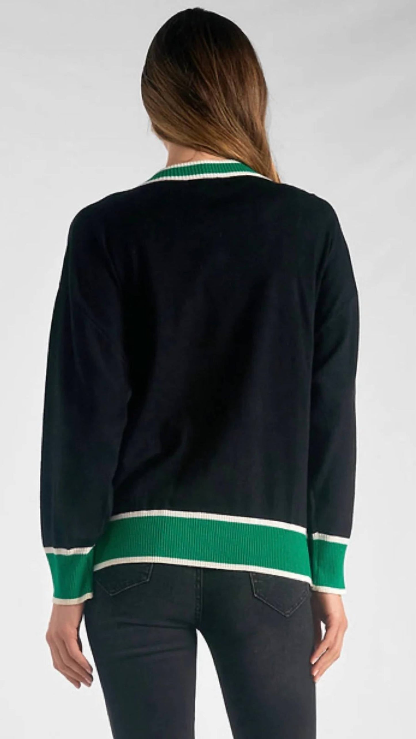 Elan - Collegiate Style Cardigan