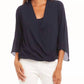 Karen Kane - Daphne Drape Front Crossover Top