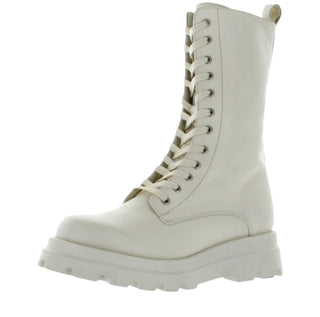 Steve Madden - Women's Ebba Leather Combat Boots