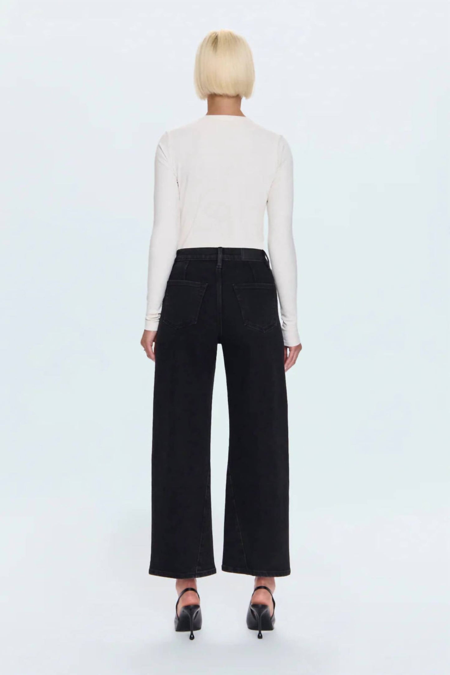 Pistola - Kyra High Rise Bowed Ankle Pants