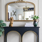 40.2' x 29.9' Baroque Style Gold Arch Mirror