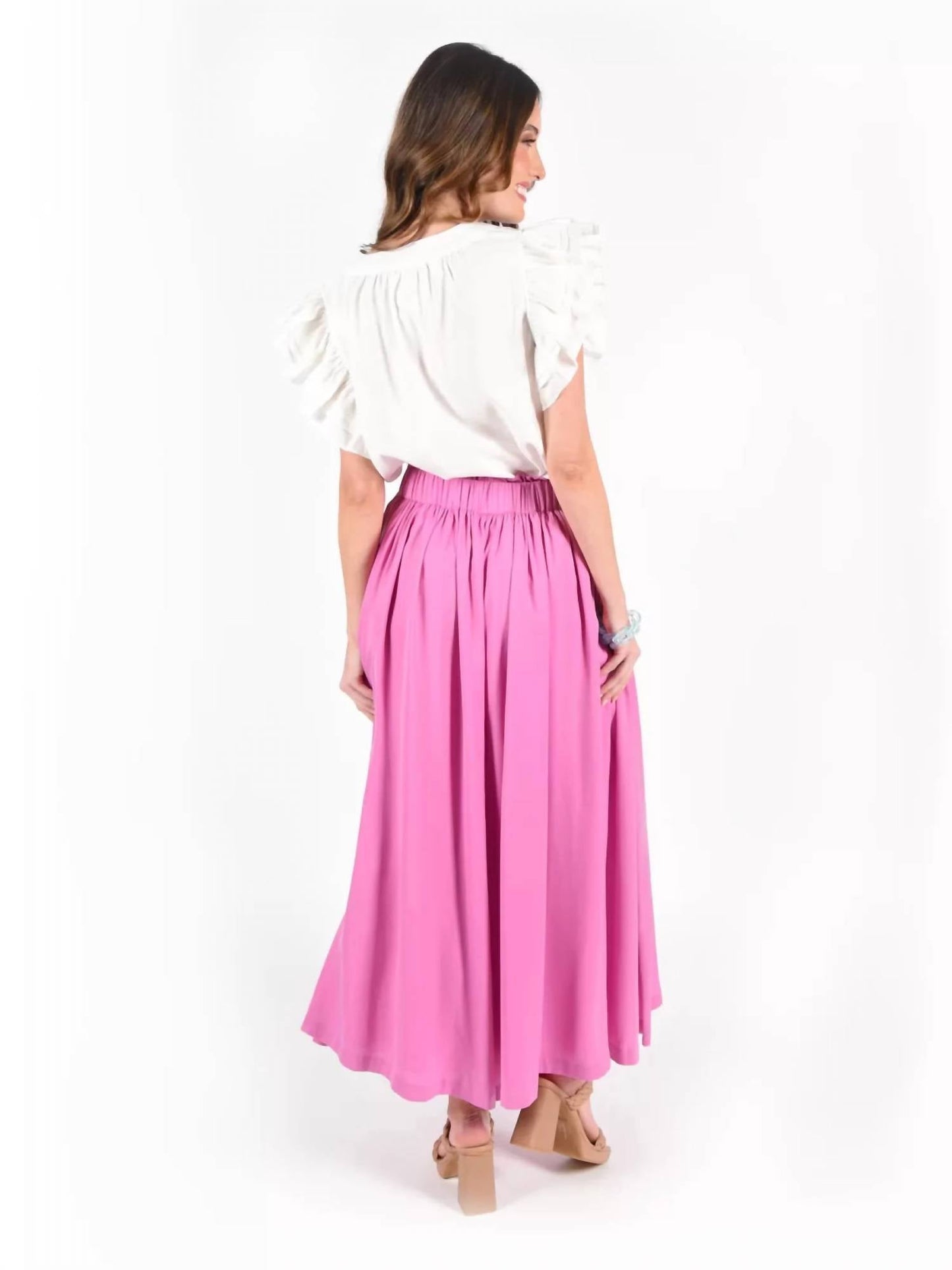 Emily Mccarthy - Palazzo Wide Leg Pant