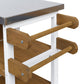 Foldable Outdoor Kitchen Island Patio Prep Station