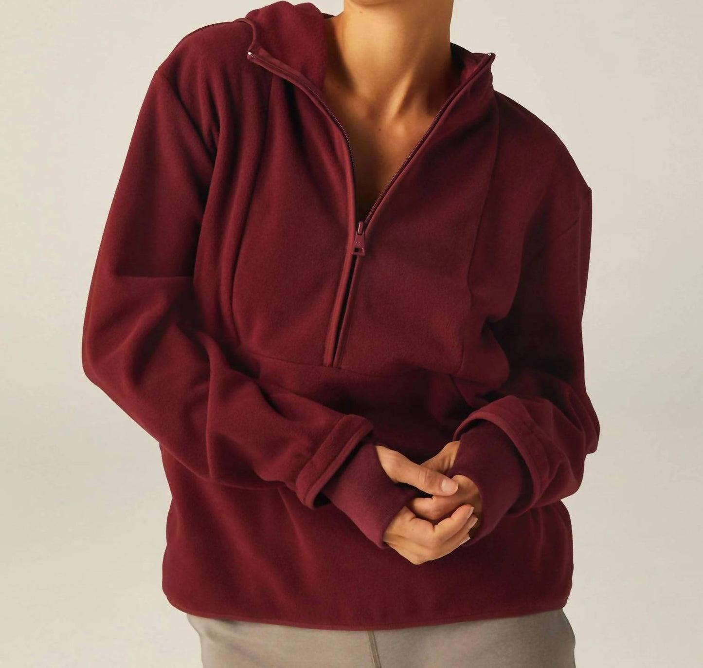 Beyond Yoga - Urban Explorer Half Zip Pullover