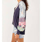Free People - Marley Tee Mix Print Top