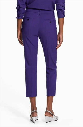 Theory - Treeca Crop Straight Wool Dress Pants