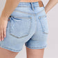 Judy Blue - Mid Rise Vintage Wash Dad Short