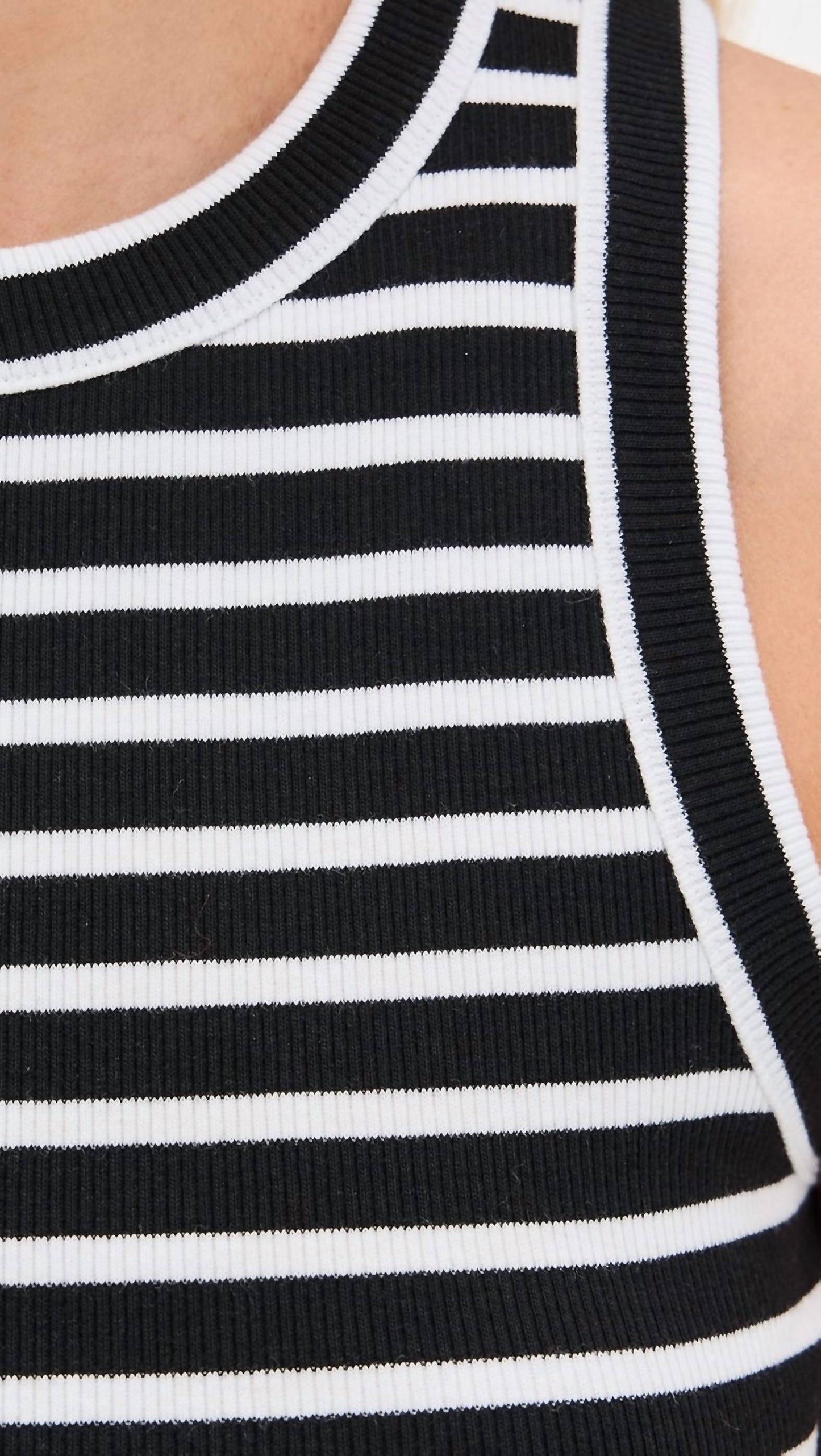 Veronica Beard - Jordyn Cropped Tank Top