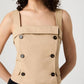 French Connection - Trench Squareneck Top