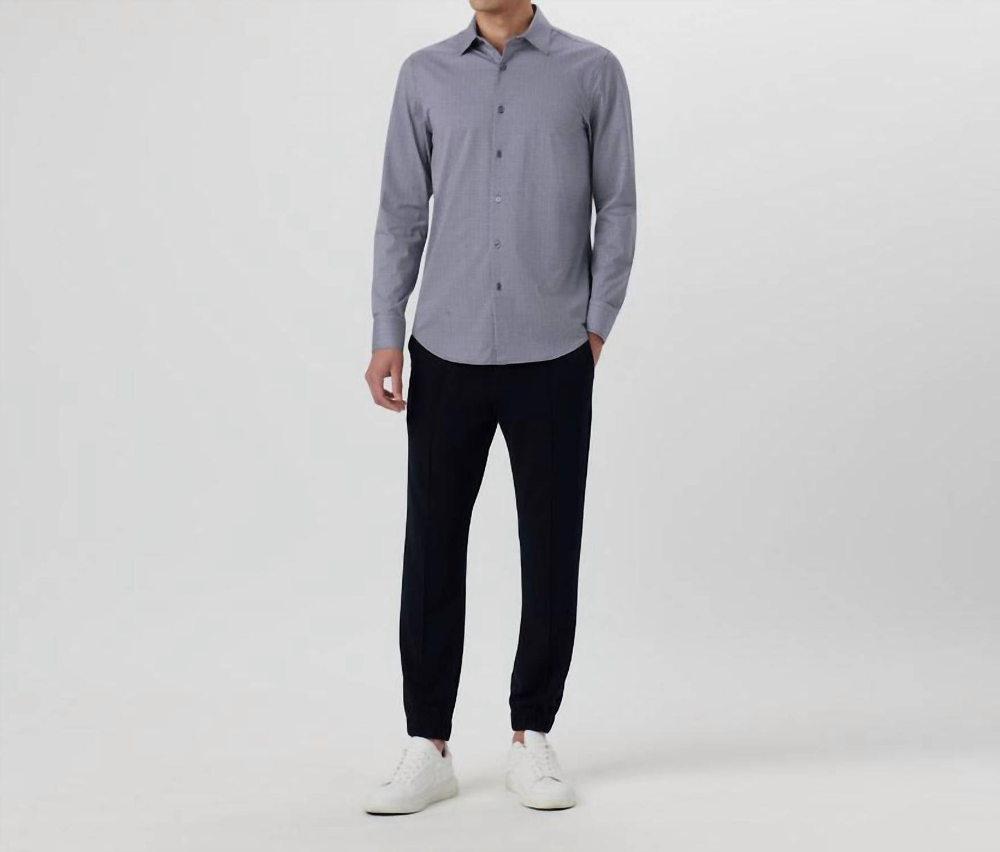 Bugatchi Uomo - James Basketweave Ooohcotton Shirt