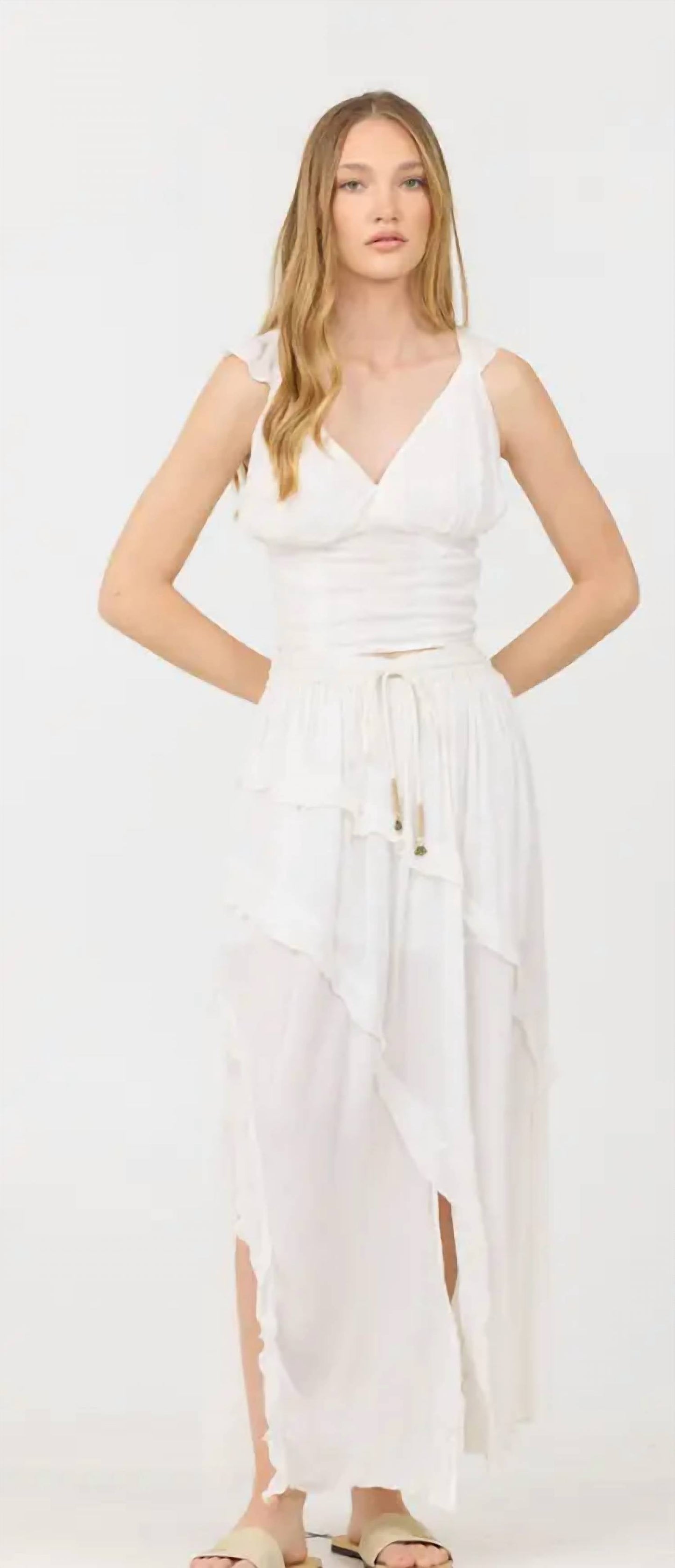 Vintage Havana - Crinkles & Flutters Top
