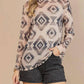 Avery Apparel - Gloria Semi Sheer Top