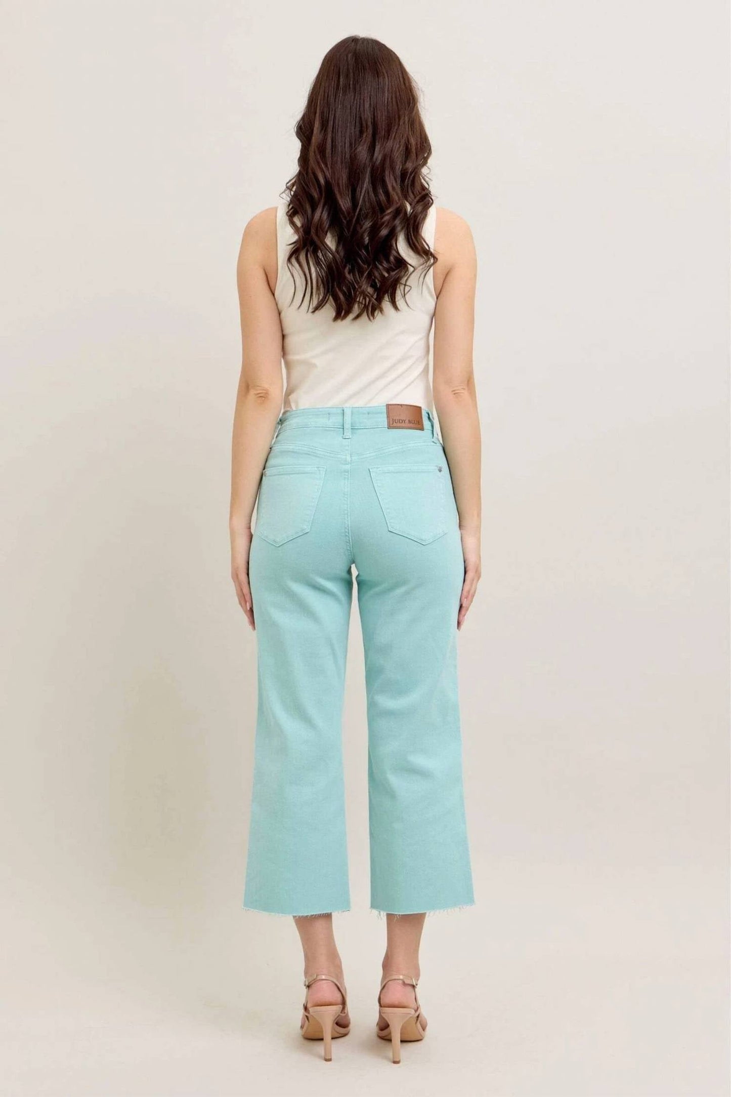 Judy Blue - High Waist Wide Leg Jeans