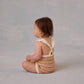 Rylee + Cru - Girl's Stripe Crochet Romper