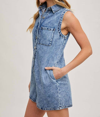 Bluivy - Warmer Days Denim Romper