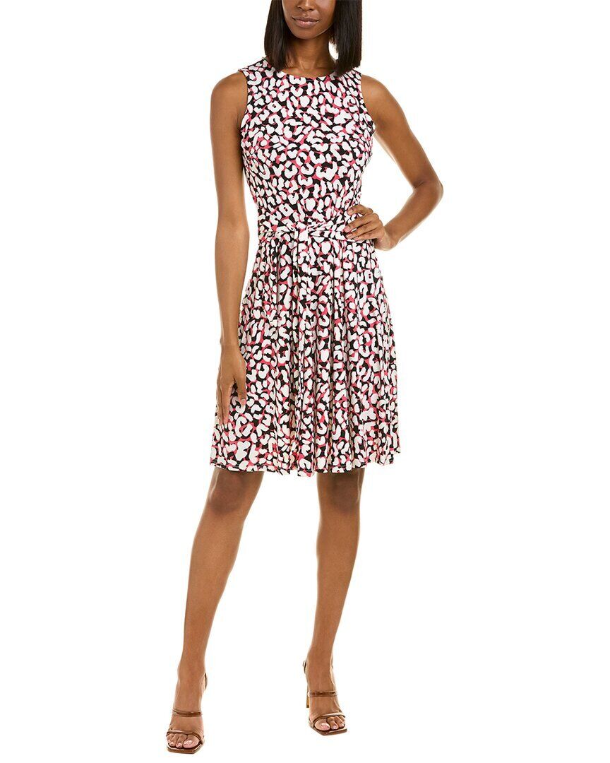 Leota Women's Calista Side Tie Dress Brown