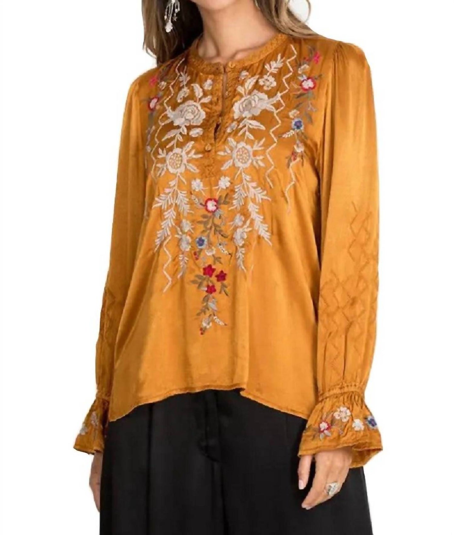 Johnny Was - Roma Victorian Prairie Blouse