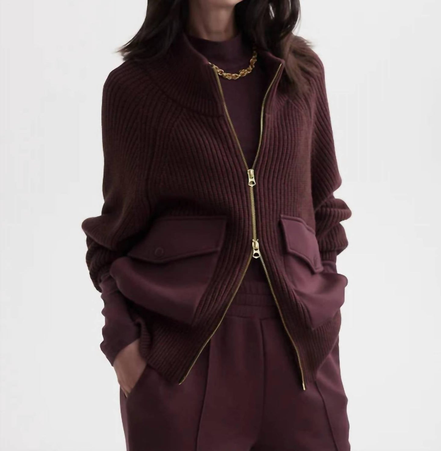 Varley - Tessa Knit Jacket