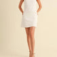 Miou Muse - Gracie Square Neck Mini Dress