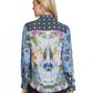 Apny - Button-up Shirt With Roll Up Sleeve