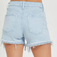 Risen - Shaye Mid Rise Denim Shorts