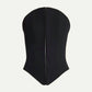 Alexander Mcqueen - Curved Strapless Bustier