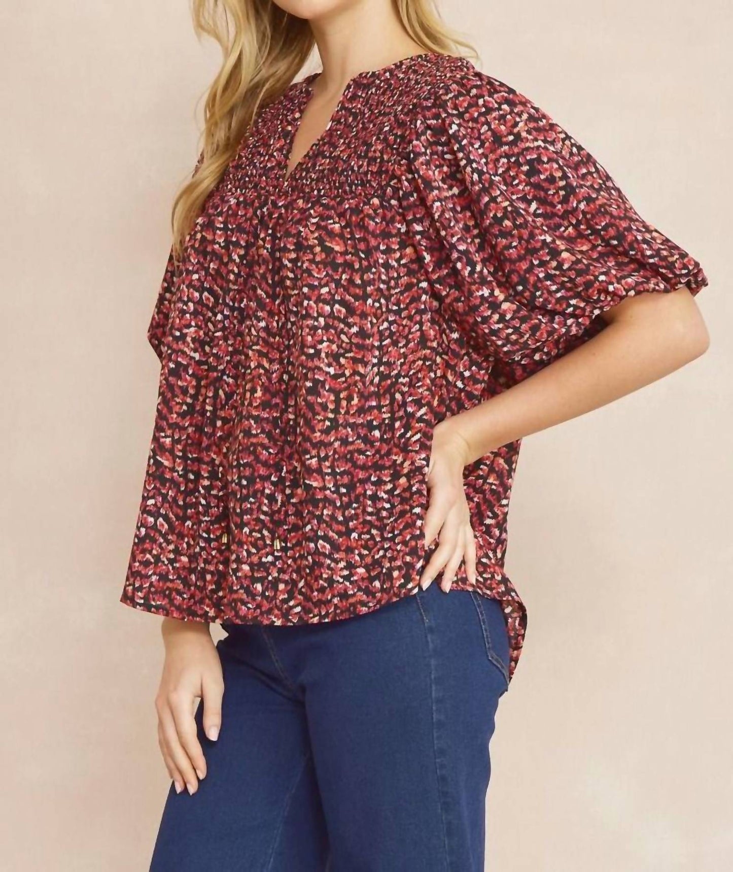 Entro - Half Sleeve Top