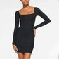 Skims - Body Long Sleeve mini scoop Dress