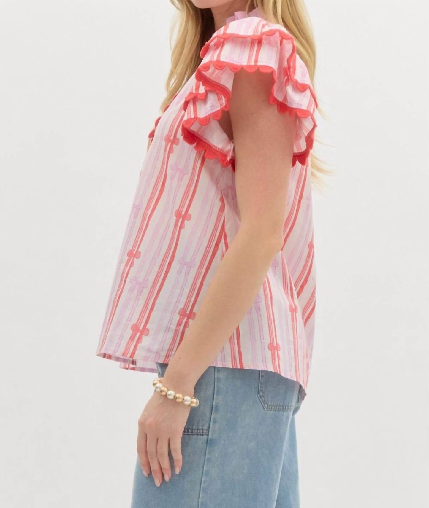1 The Woman - Bella Bow Top