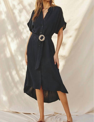 Dress Forum - Breezy Button Down Midi Dress