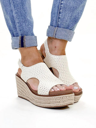 Corkys Footwear - Women's Freddie Espadrille Wedge Sandals