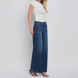 Flying Monkey - High Rise Wide Trouser Jeans