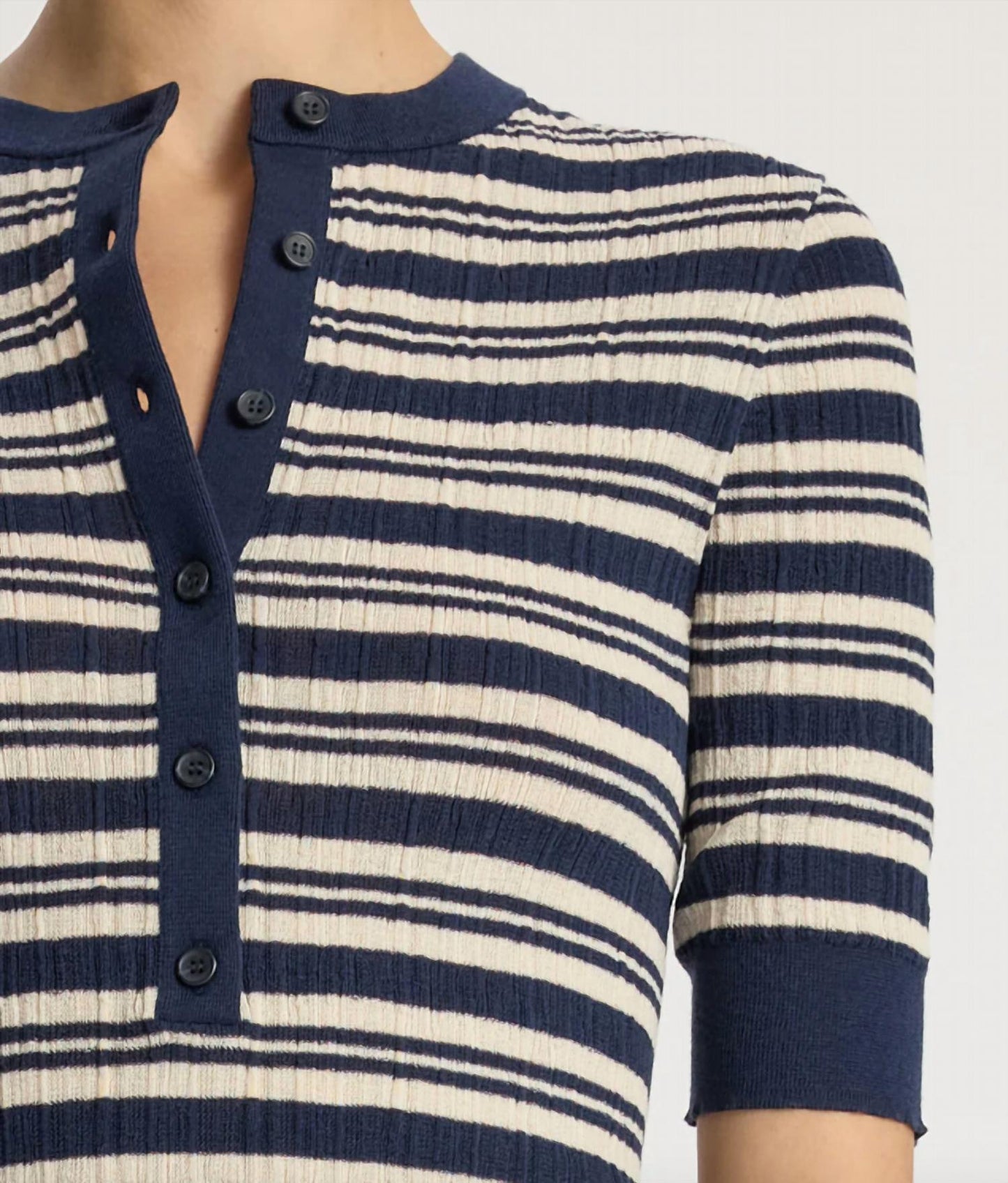 A.L.C. - Fisher Fine Cotton Knit Top