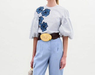 Silvia Tcherassi - Belle Striped Blouse