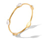 Julie Vos - Women's Ivy Stone Bangle - Medium