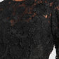 Carolina Herrera - Crewneck Lace Midi Dress