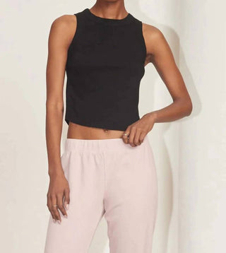 Lamade - PARADISE CROP RIB RACERFRONT TANK