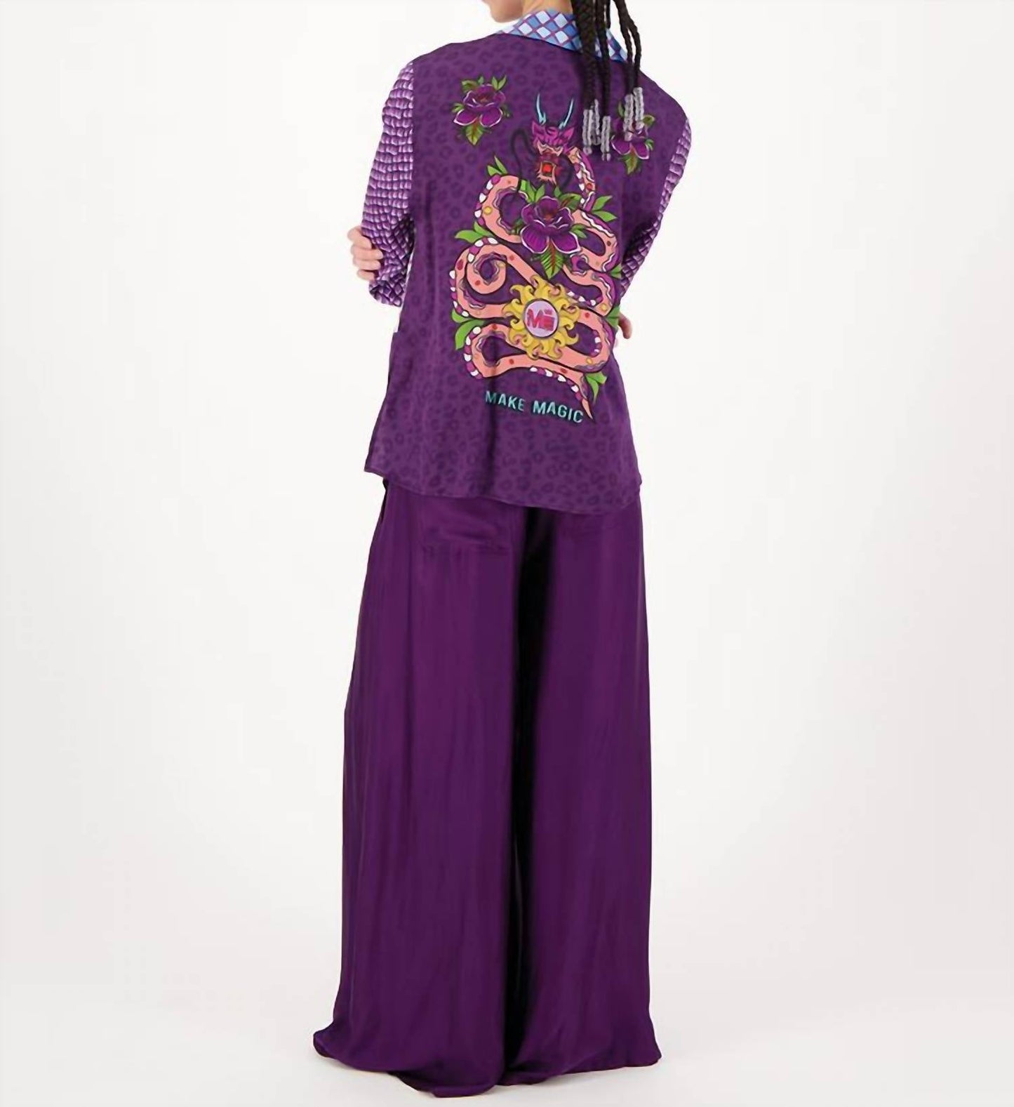 Me369 - Reyna Tie Waist Love Shirt