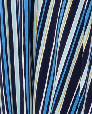 Leota Women's Poolside Stripe Tuxedo Jogger Pant Blue