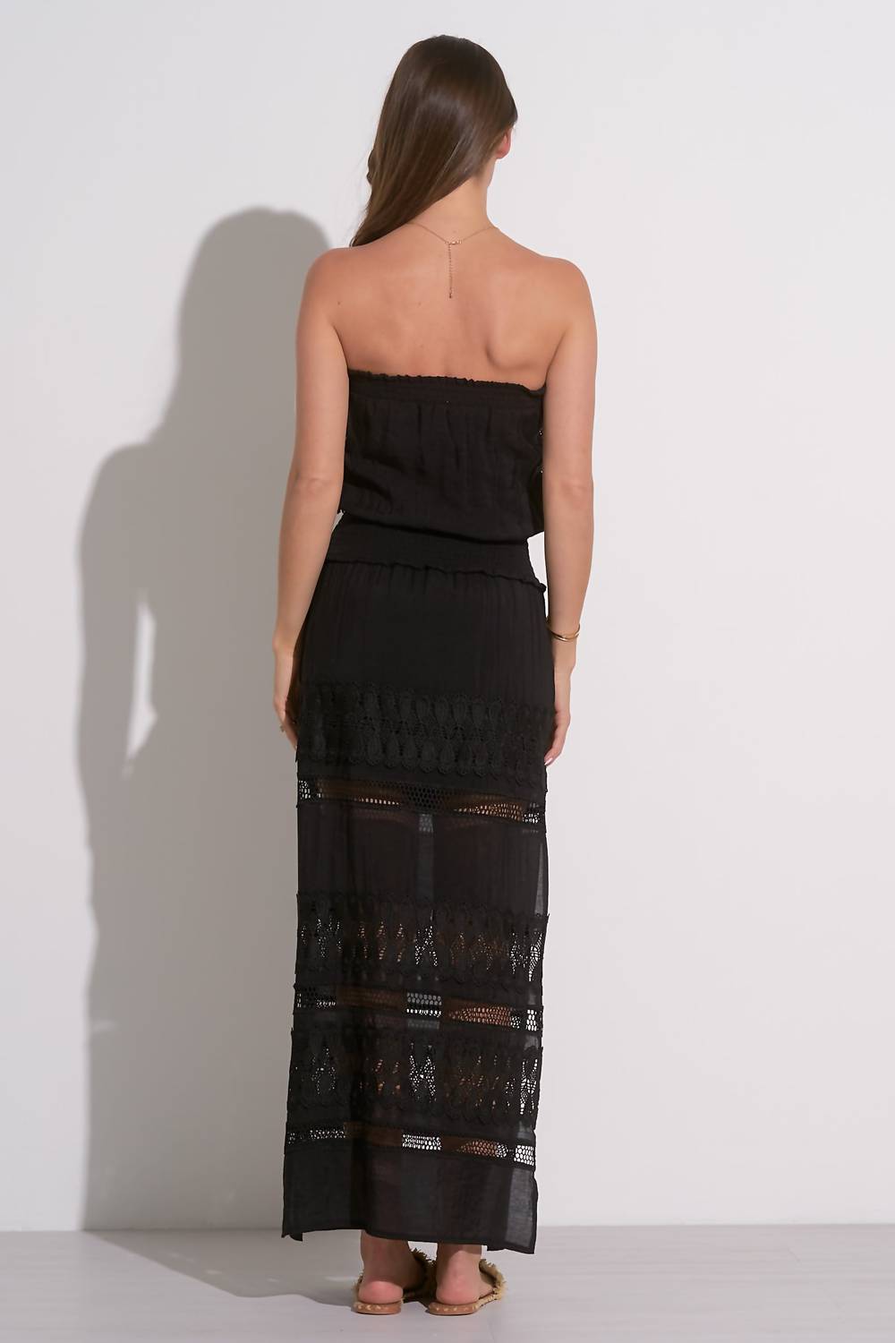 Elan - Athena Strapless Maxi Dress