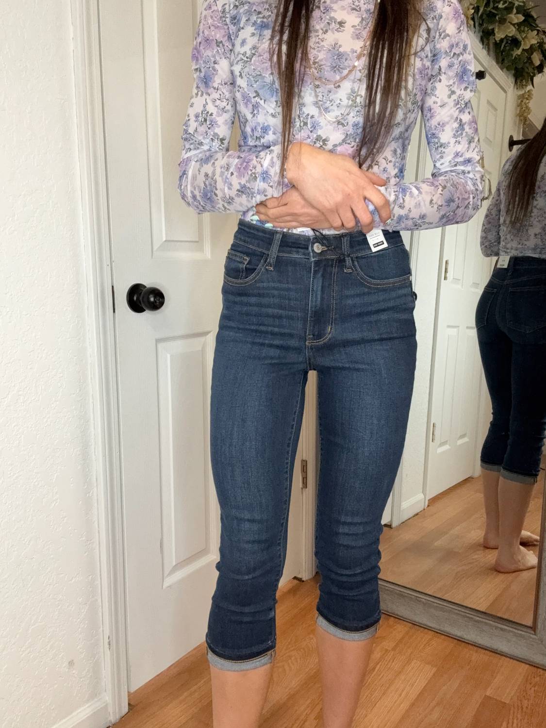 Judy Blue - Jillie Denim Capri Jeans